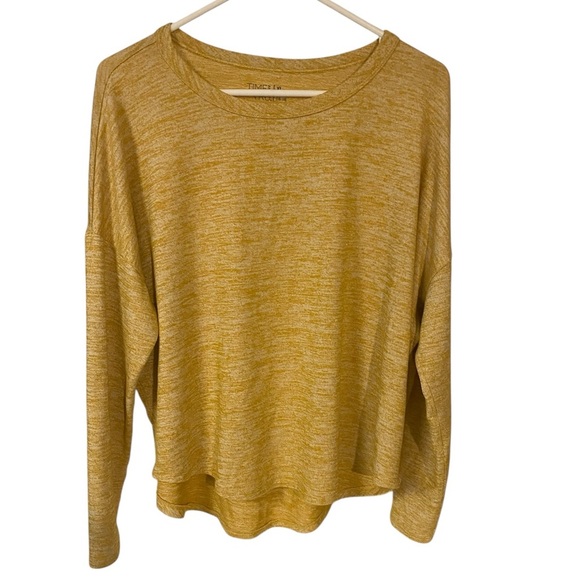 Time and Tru Tops - Time and Tru Mustard Long Sleeve Top